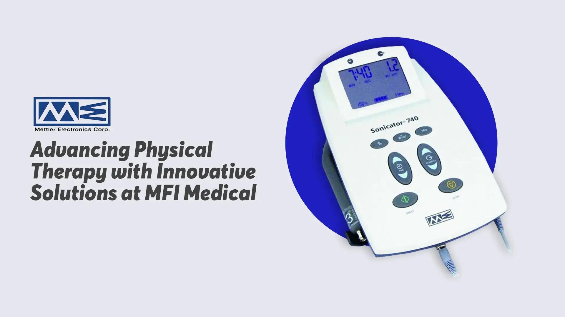Mettler Electronics for Physical Therapy with Innovative Solutions at MFI Medical