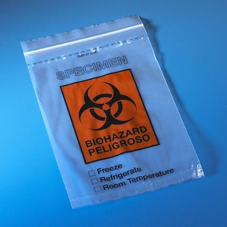 BAG SPECIMEN ZIPLOCK 6X9" W/SCORELINE 100/PK 10PK/CS