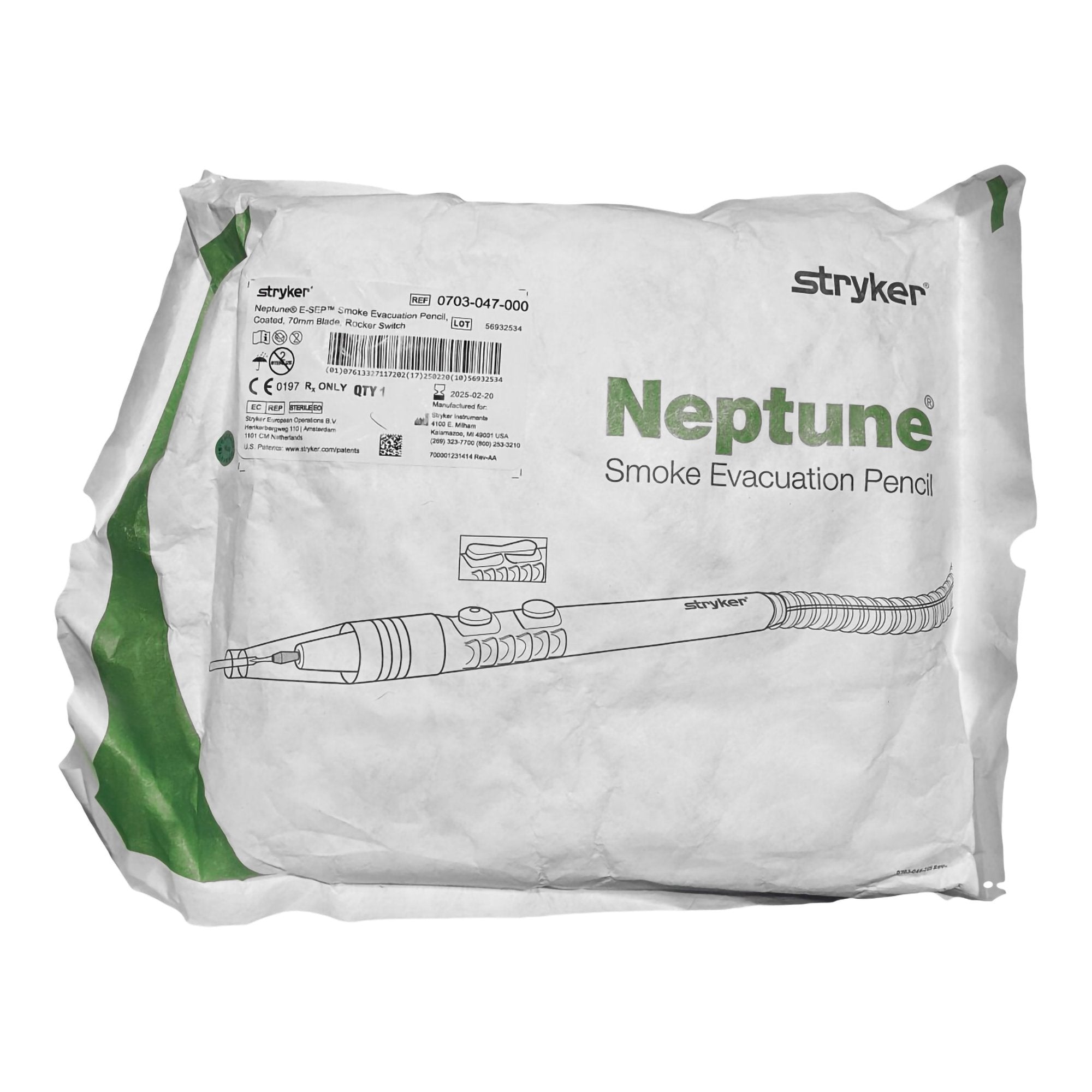 Smoke Evacuation Pencil Neptune E-SEP Monopolar Blade Tip