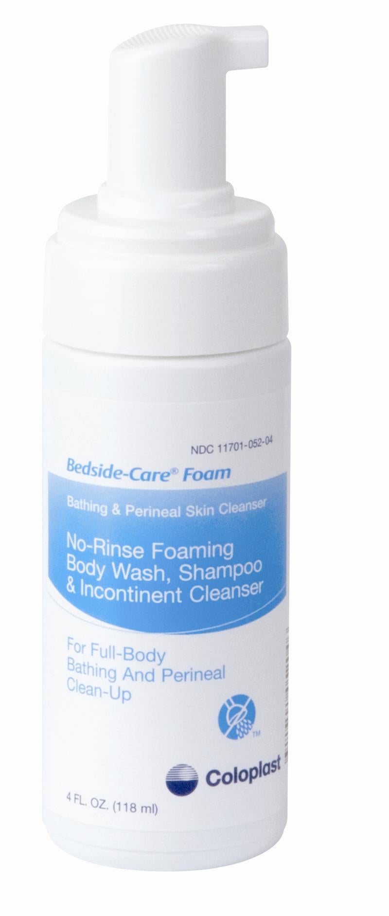 Medline Rinse-Free Shampoo and Body Wash Bedside-Care 4 oz. Pump Bottle Scented (COI67143 / CS)