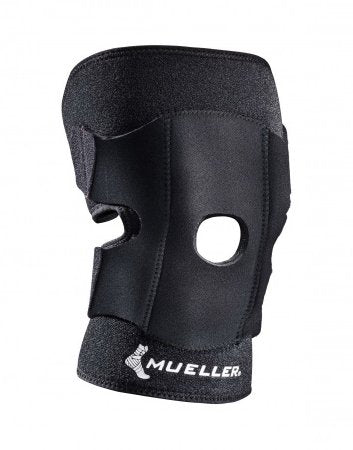 SUPPORT KNEE ADJUSTABLEOPEN PATELLA BLACK OSFM