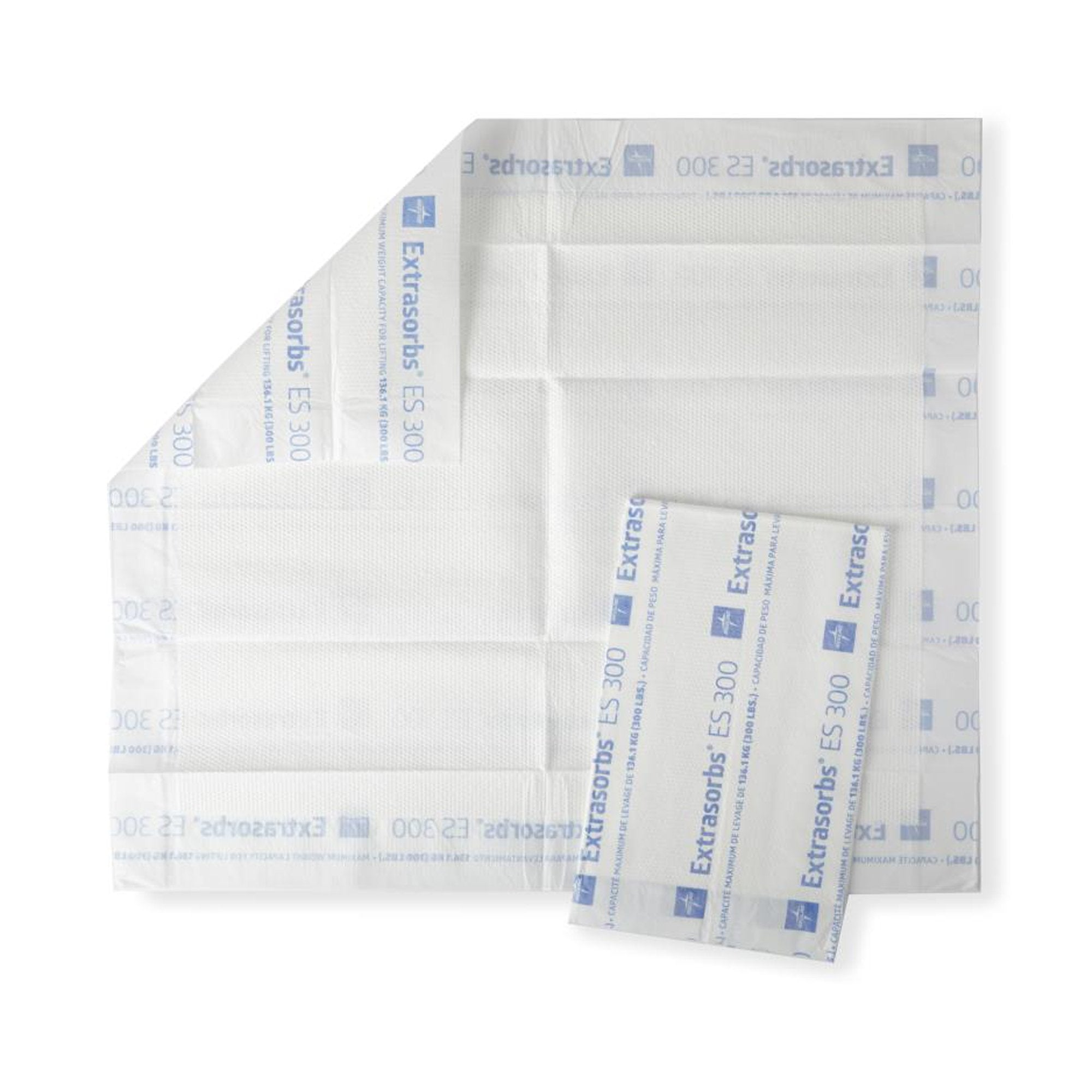 Medline Disposable Underpad Ultrasorbs Advanced Low Air Loss and Repositioning 30 X 36 Inch Super Absorbent Polymer Heavy Absorbency (MSC8003003 / CS)