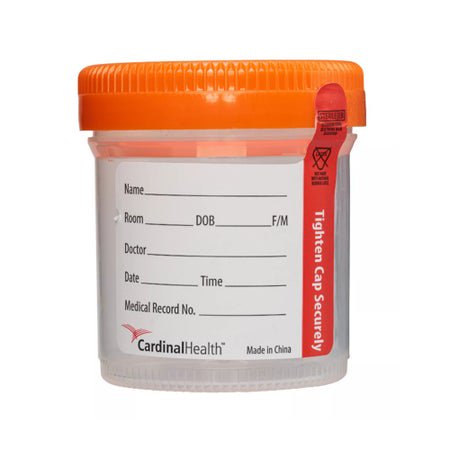 CONTAINER SPECIMEN 90ML ORGSCREW CAP ST 100/PK 4PK/CS
