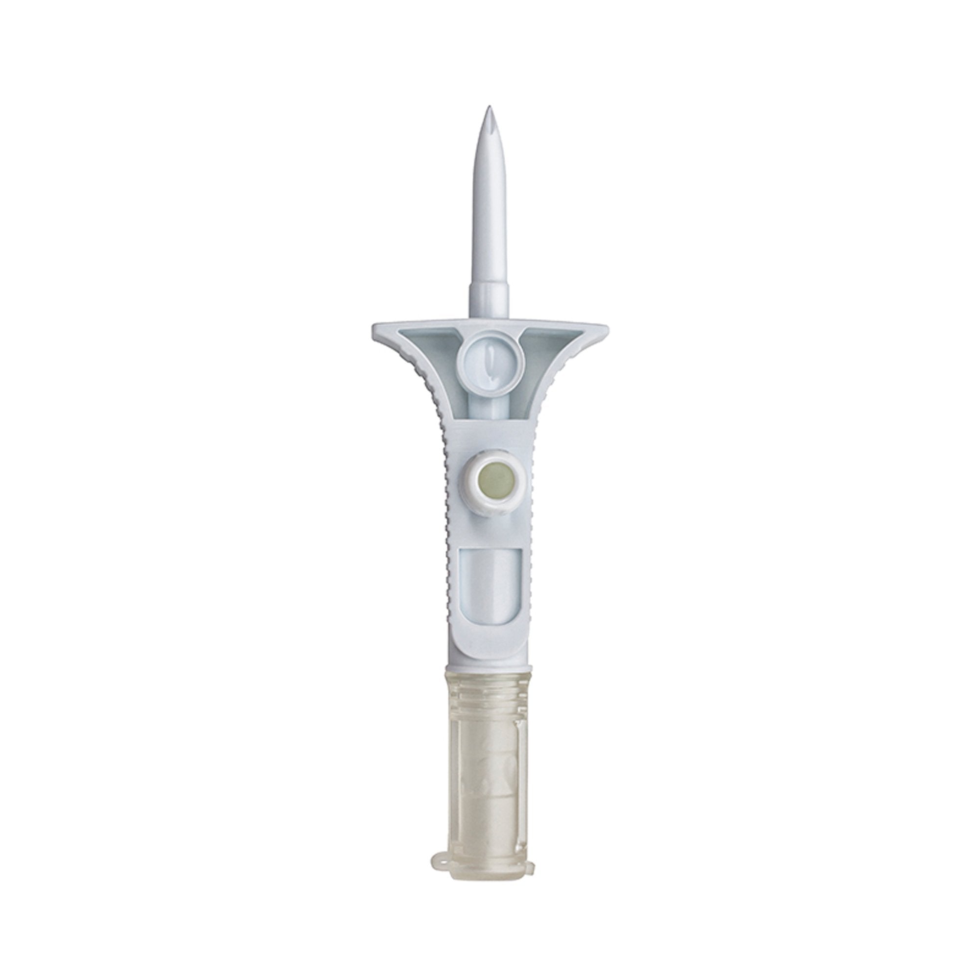 Spike Adapter with Port OnGuard 2 For Use with IV Bags