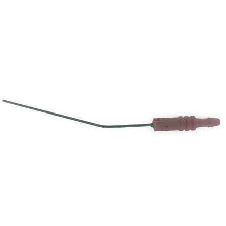 BR Surgical FRAZIER Suction Tube, single-use, Pink, 30º, Ø 7FR, 110mm, 10/box