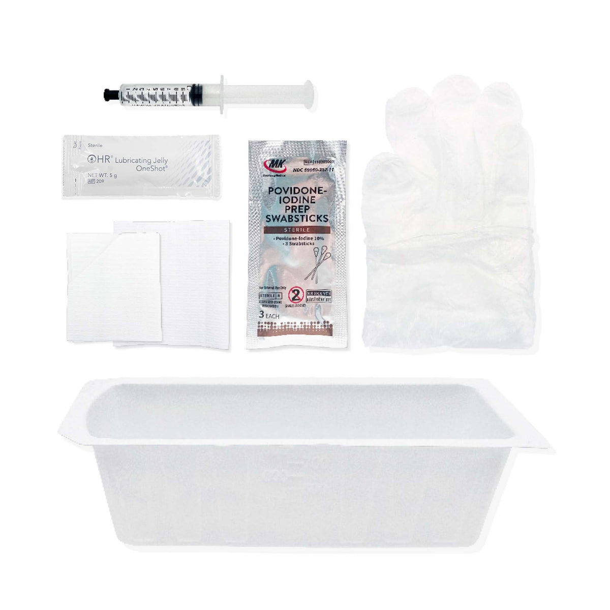 Catheter Insertion Tray TruAdvance Foley Without Catheter Without Catheter (Case of 20)