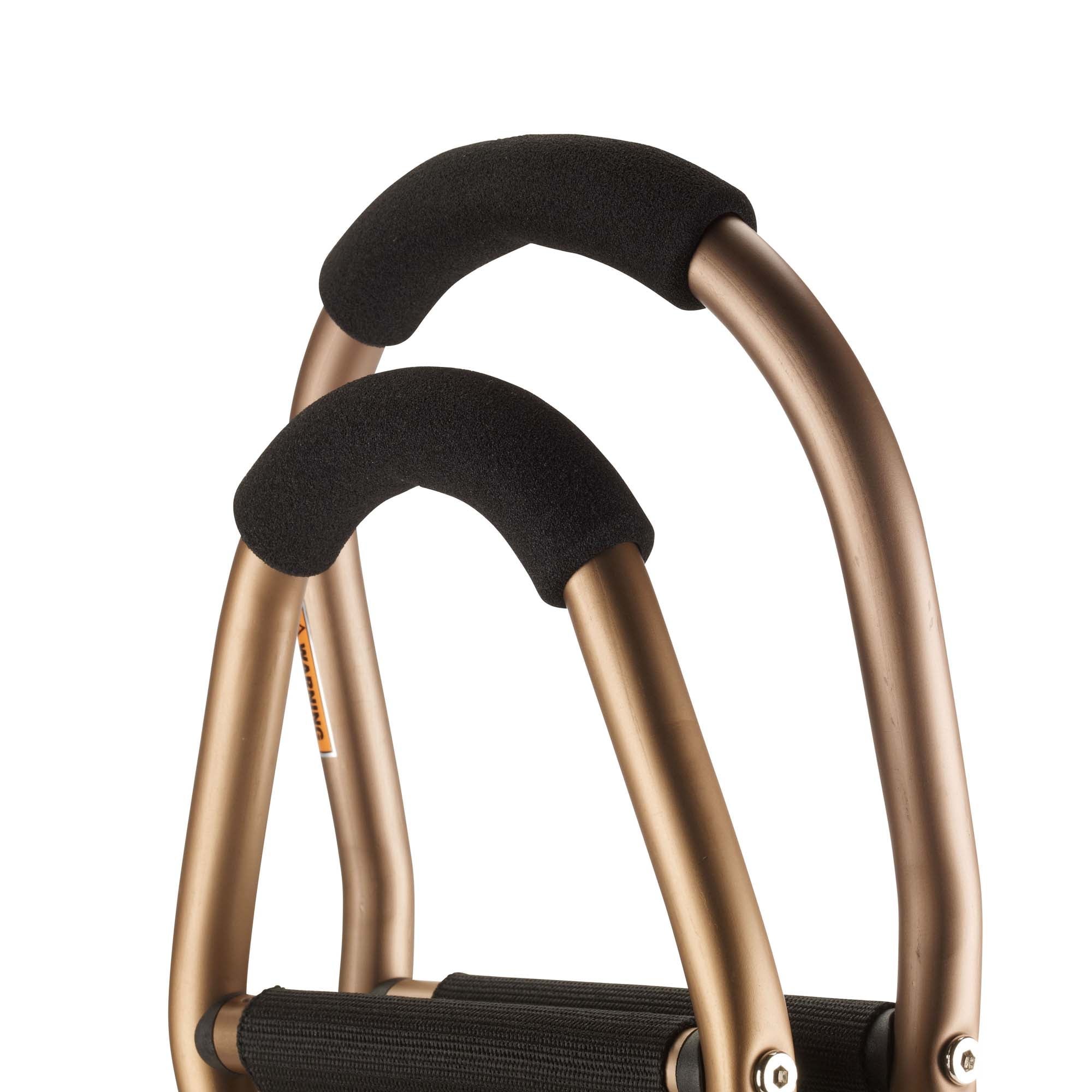 Quad Cane with Sling Seat drive Aluminum 34 Inch Height Bronze (Each)