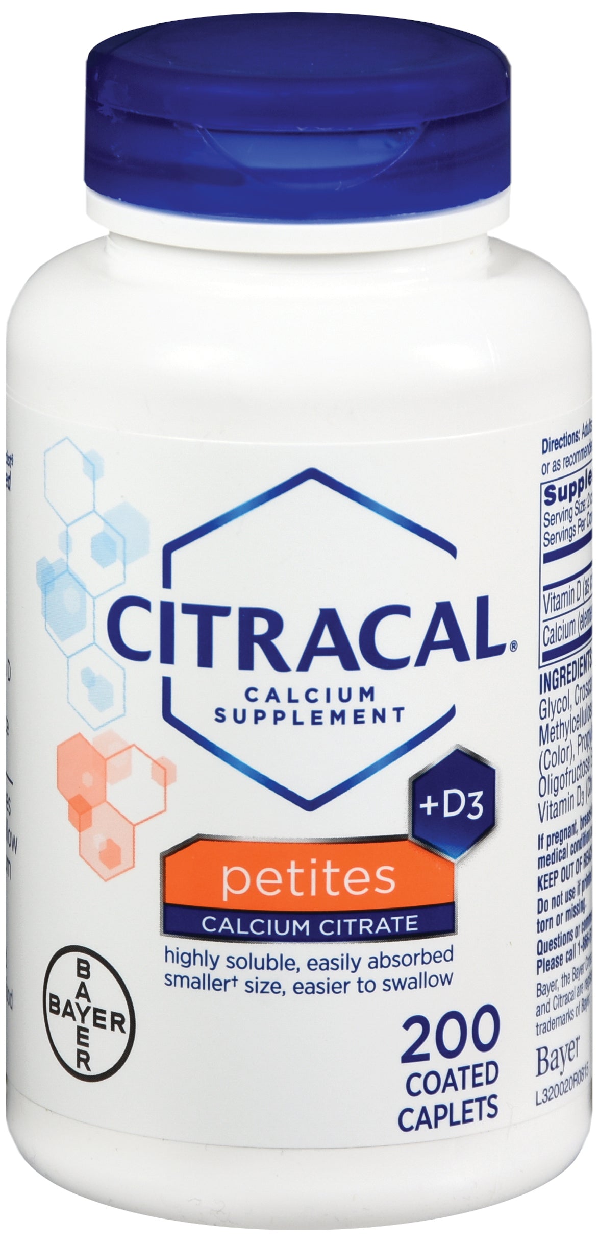 Bayer Citracal Petites Vitamin D / Calcium Joint Health Supplement