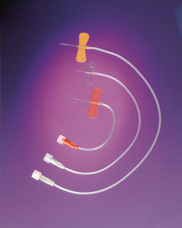 Infusion Set Surflo 19 Gauge 3/4 Inch 12 Inch Tubing Without Port