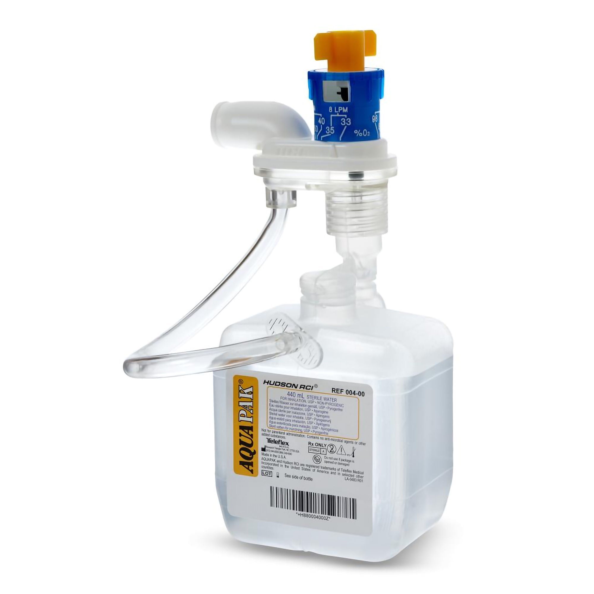 Medline Aquapak Sterile Water Liquid 440 mL (HUD04433 / CS)