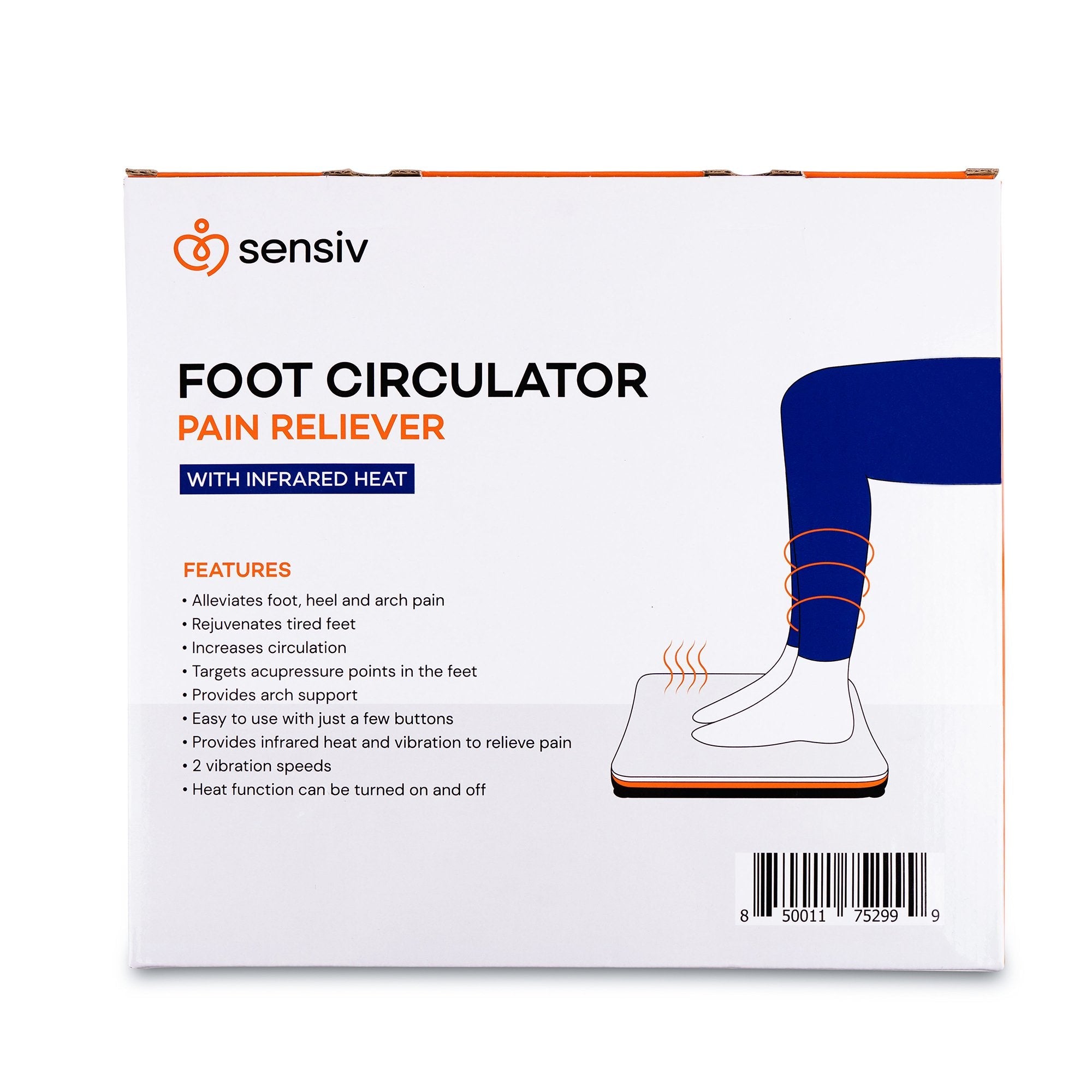 Acutens Inc Sensiv Pain Relief Foot Circulator (4/CS)