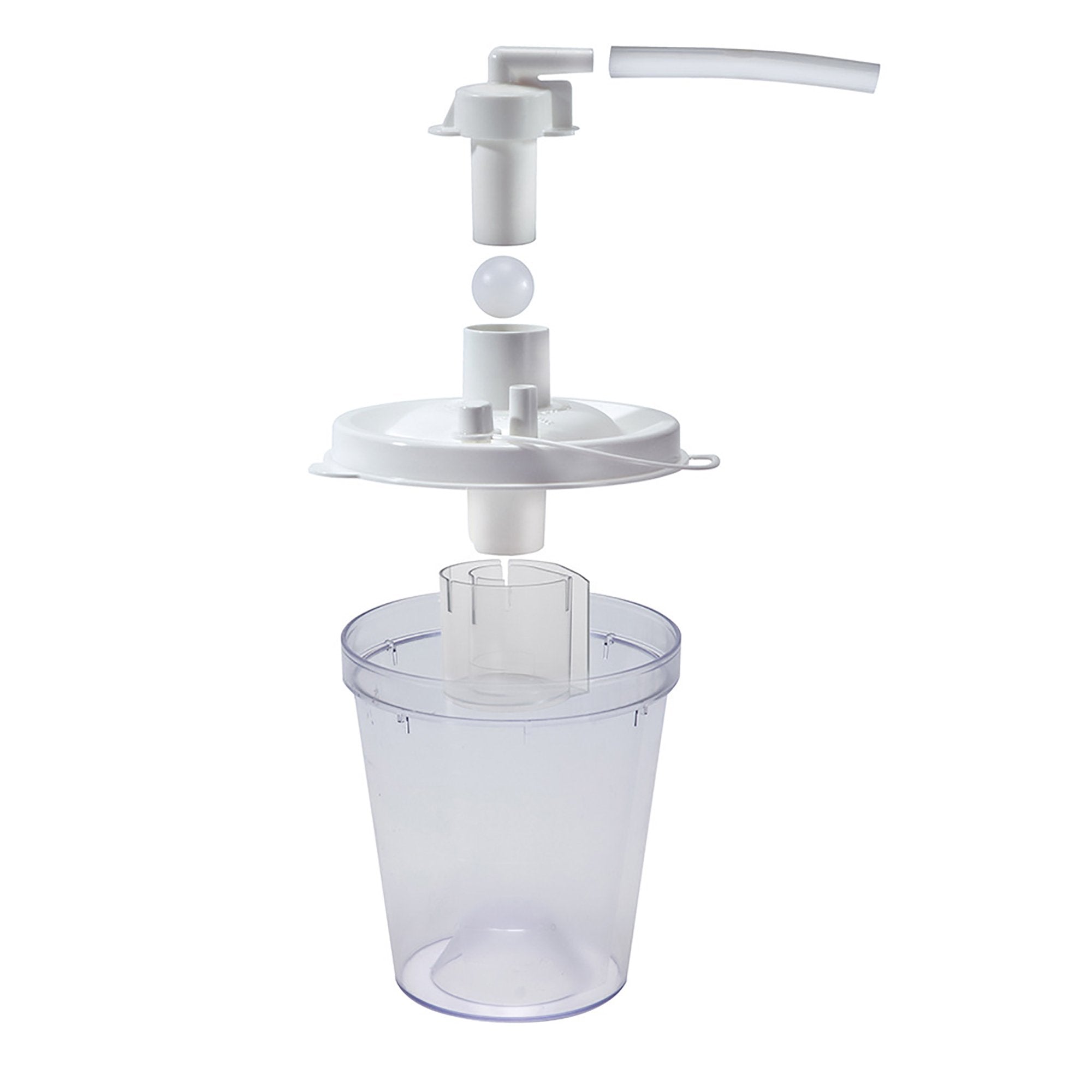 Vacu-Aide QSU Collection Bottle, 800 mL (Case of 48)