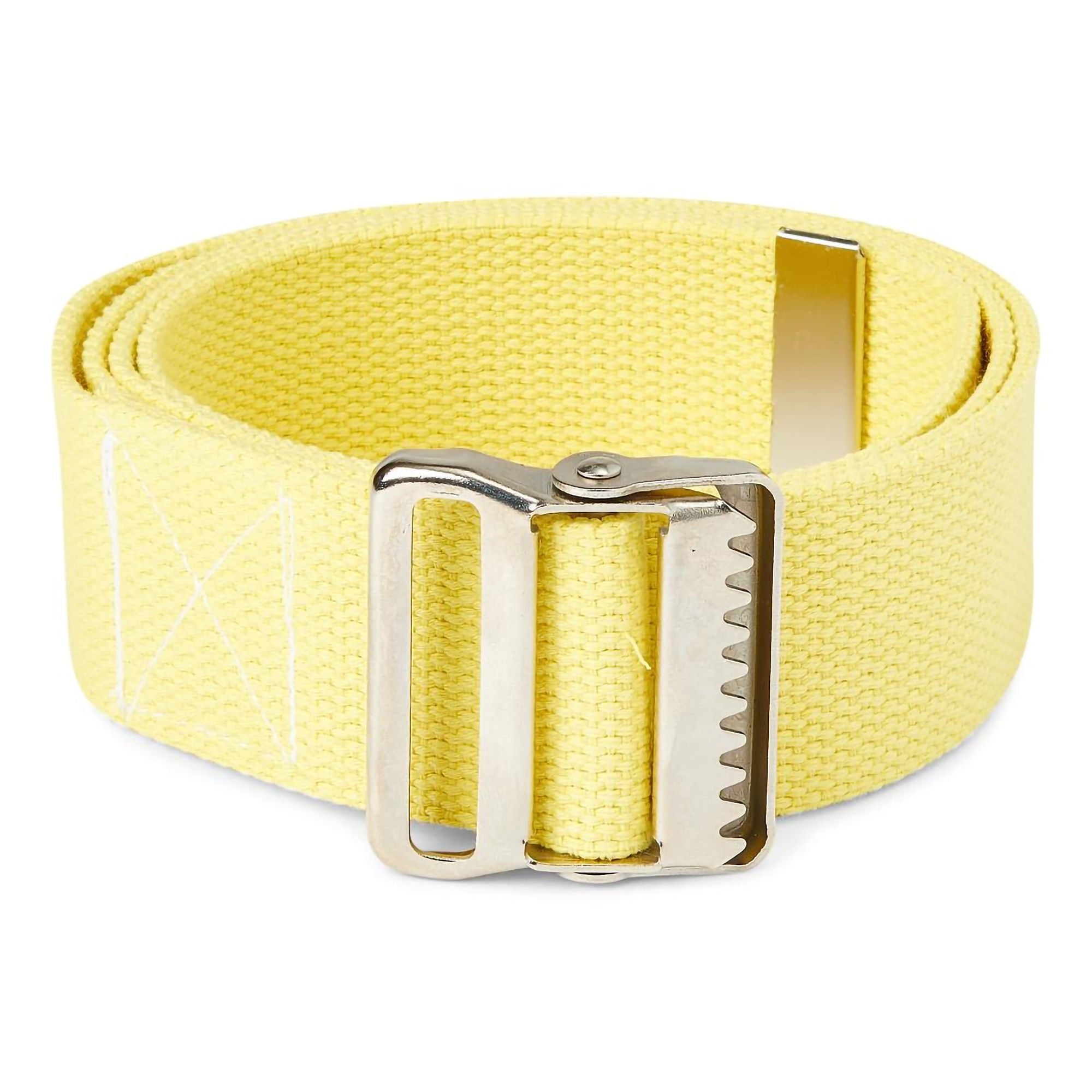 Gait Belt 60 Inch Length Yellow Cotton (Each)
