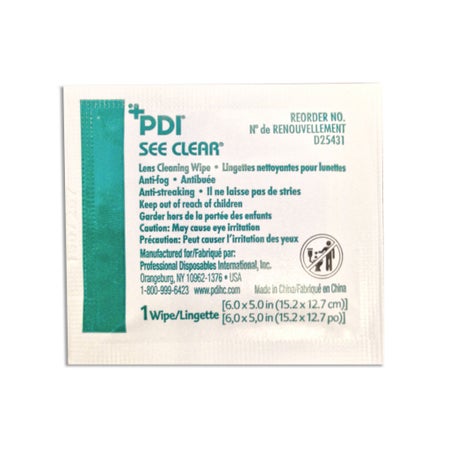 WIPE EYEGLASS SEE CLEAR 120/BX12BX/CS