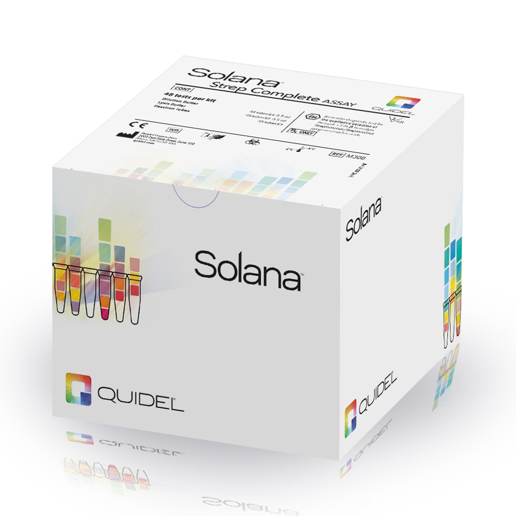 Quidel Quidel Solana Strep Complete Respiratory Test Kit