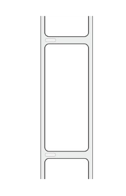 Shamrock Scientific Blank Label Shamrock Thermal White Permanent 1-4/10 X 3-1/2 Inch