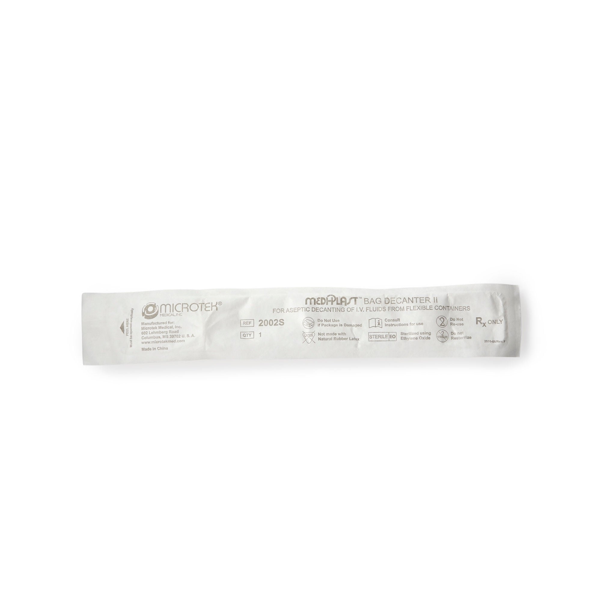 Medline Bag Decanter MediPlast (2002S / CS)