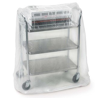 CART COVER CLEAR 45X27X48.9MIL 50/CS