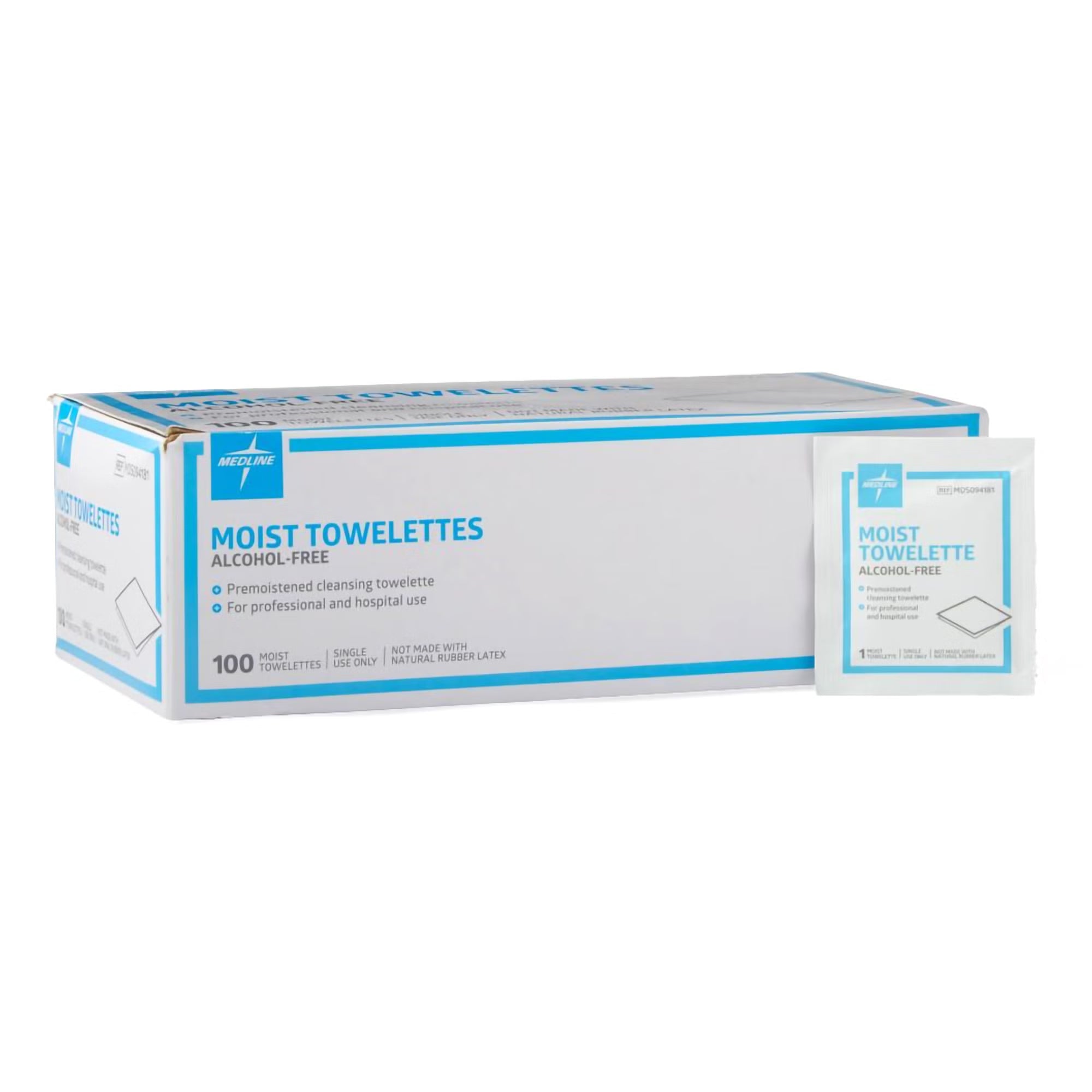 Antiseptic Skin Towelette Med Nap Individual Packet Scented 100 Count (1000/CS)