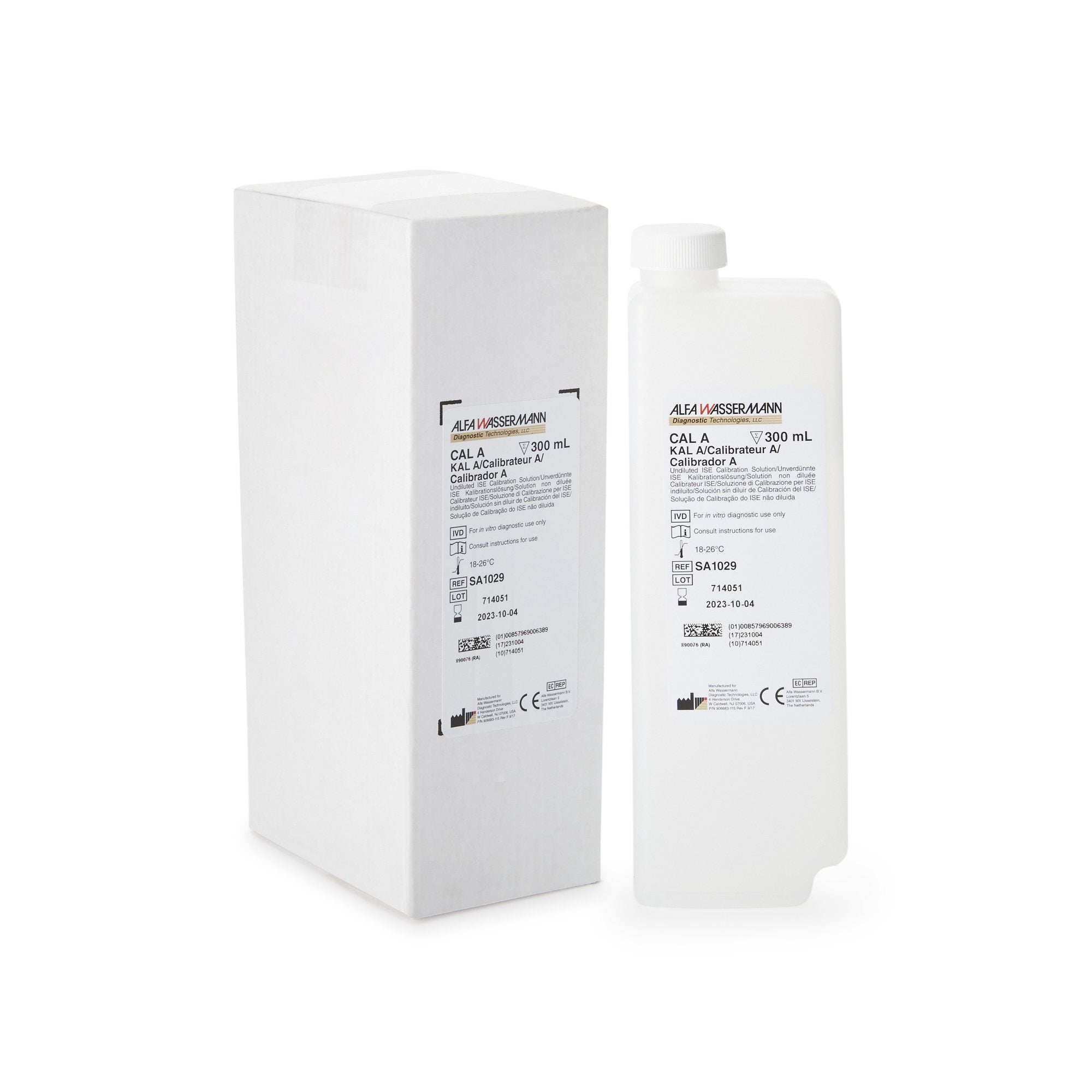 Alfa Wassermann ACE Calibrator for ACE ISE Analyzer (3/PK)