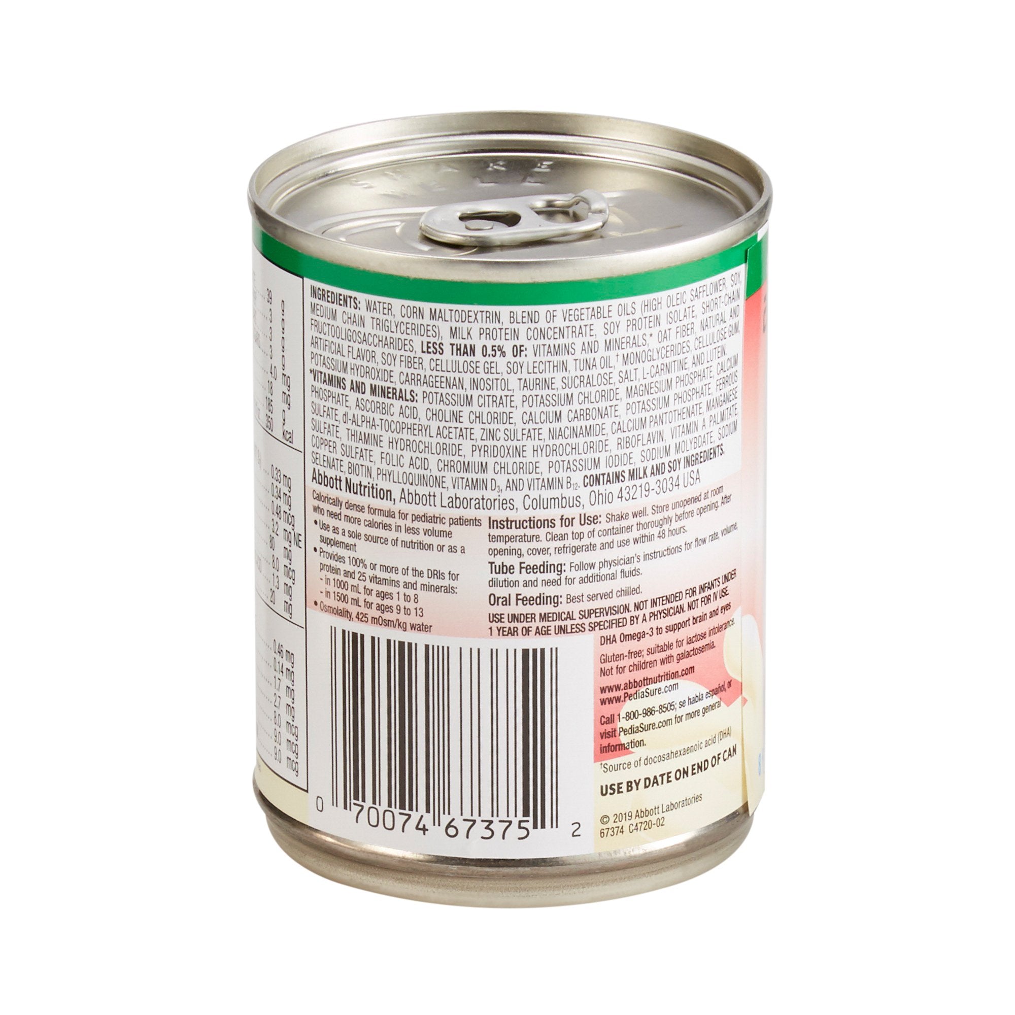 Abbott Nutrition PediaSure 1.5 Cal with Fiber Therapeutic Nutrition, Vanilla, 8-ounce Can (24/CS)