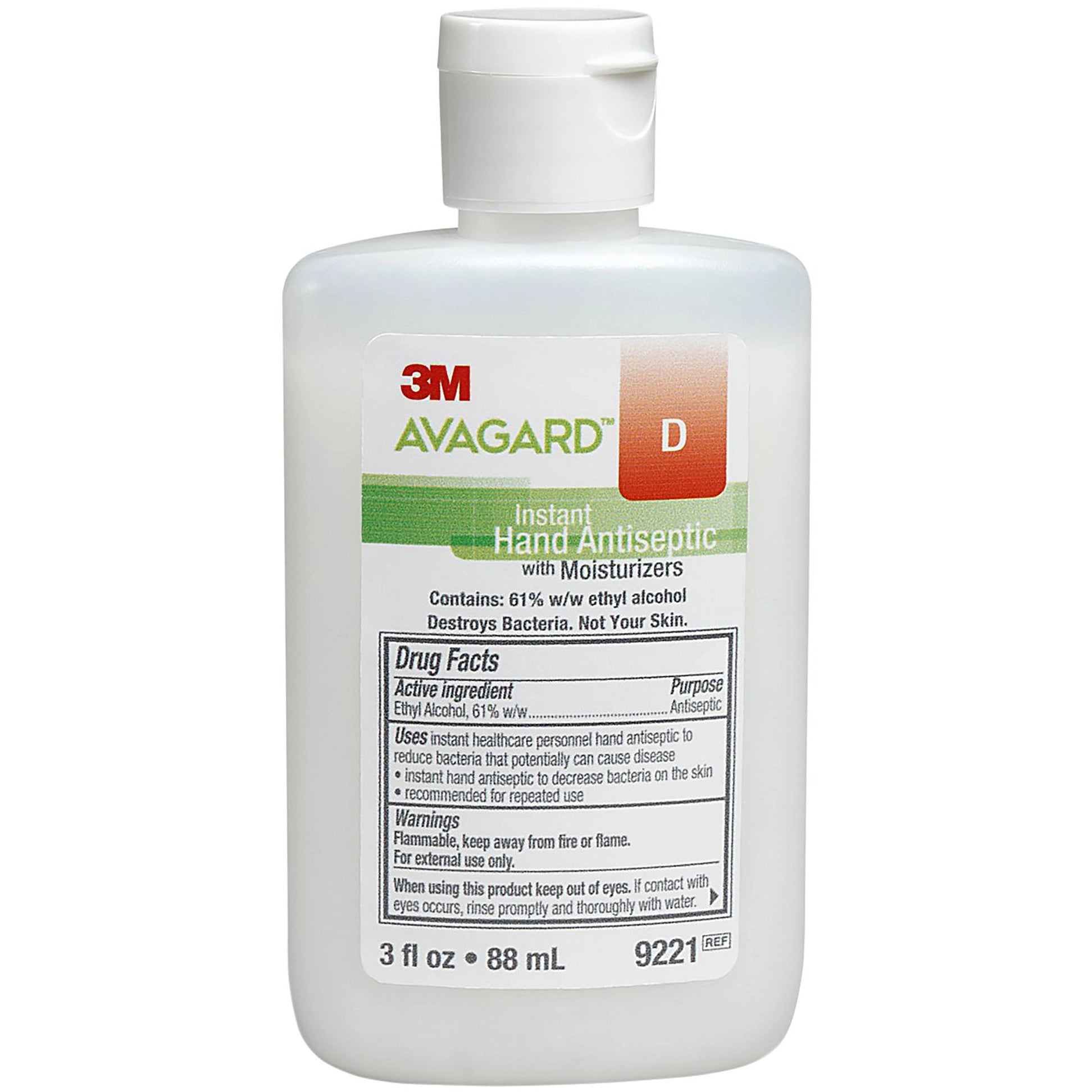 3M Avagard D Instant Hand Antiseptic - 88 mL Personal Size