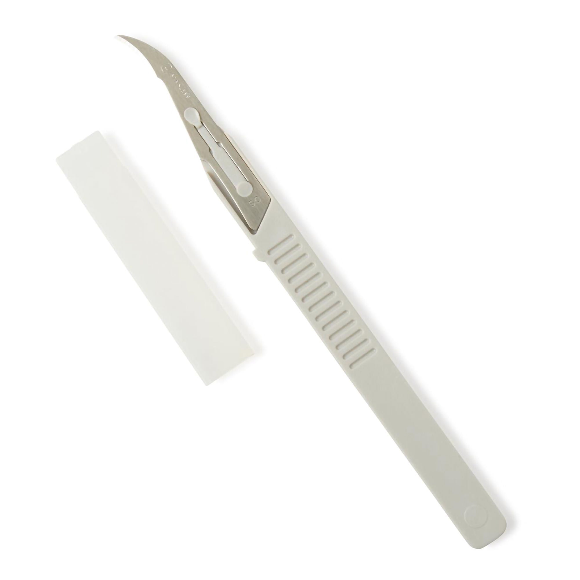Medline Stitch Cutter Centurion Scalpel Style Handle Curved Jaw Type Sterile Single Use (STC80 / BX)