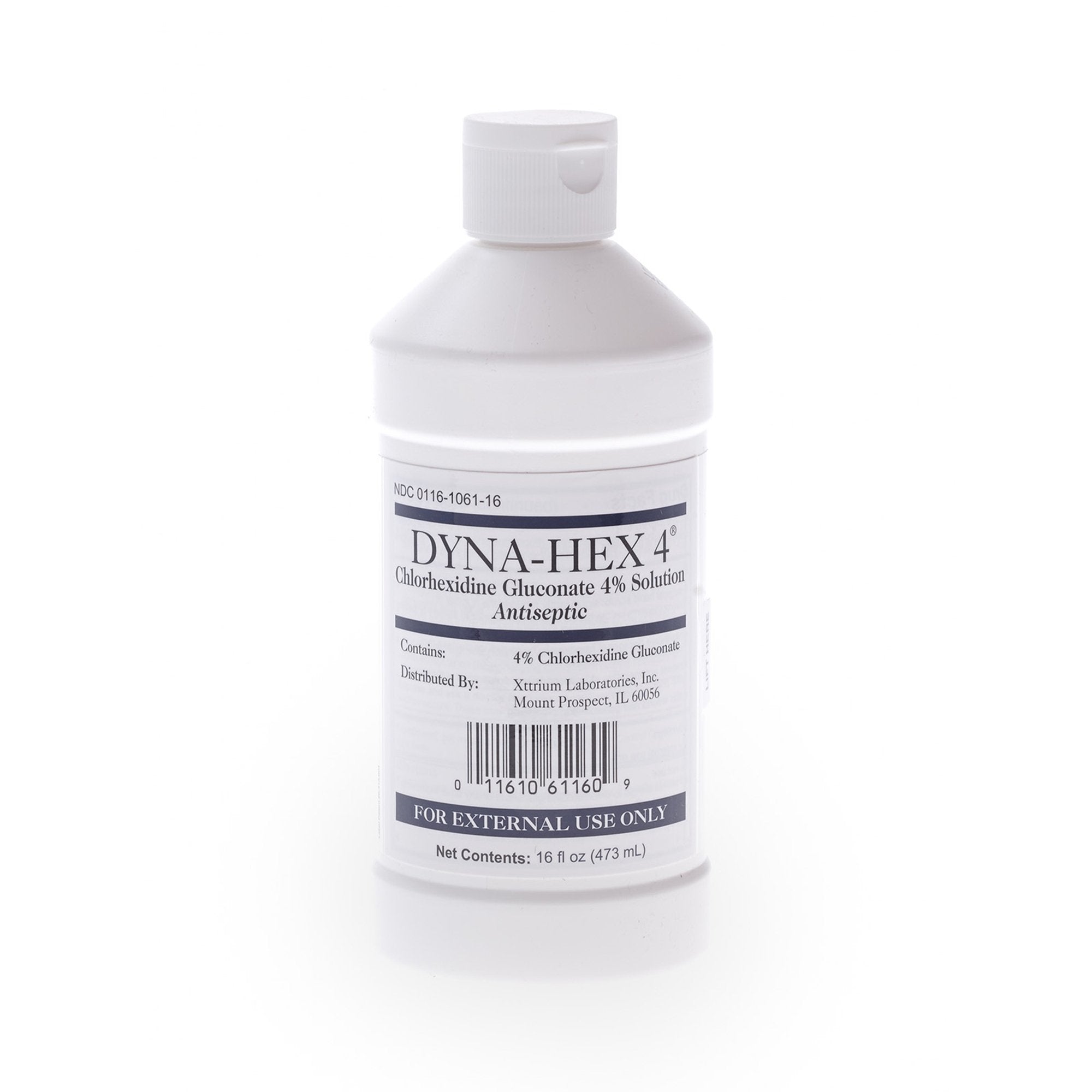 Xttrium Laboratories Dyna-Hex 4 Antiseptic Skin Cleanser, 16 oz. (12/CS)
