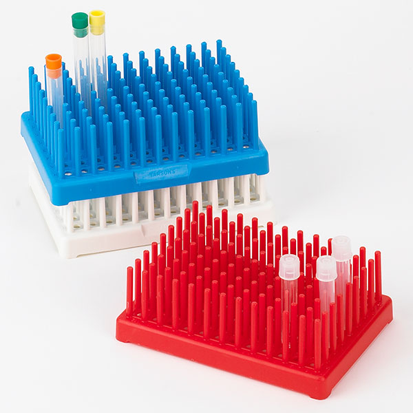 RACK TUBE PEG PP 13MM96 PLACE BLU 2/PK