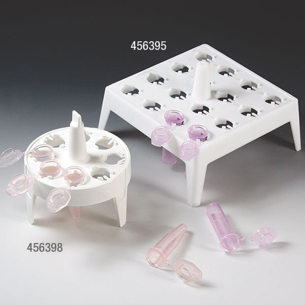 RACK FLOAT 1.5ML ROUND8 PLACE 65MM DIA WHT 4/PK