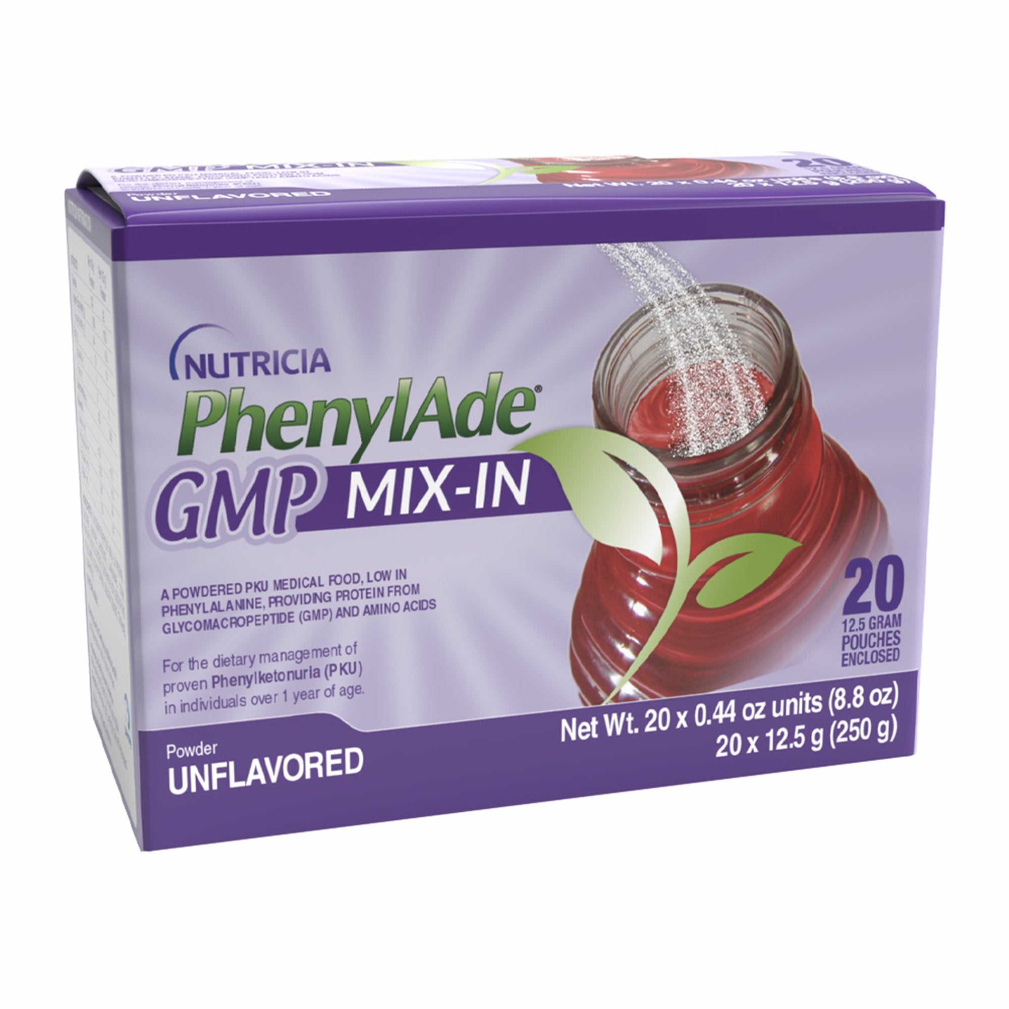 Nutricia North America PhenylAde GMP Mix-In for the Dietary Management of Phenylketonuria (20/CS)