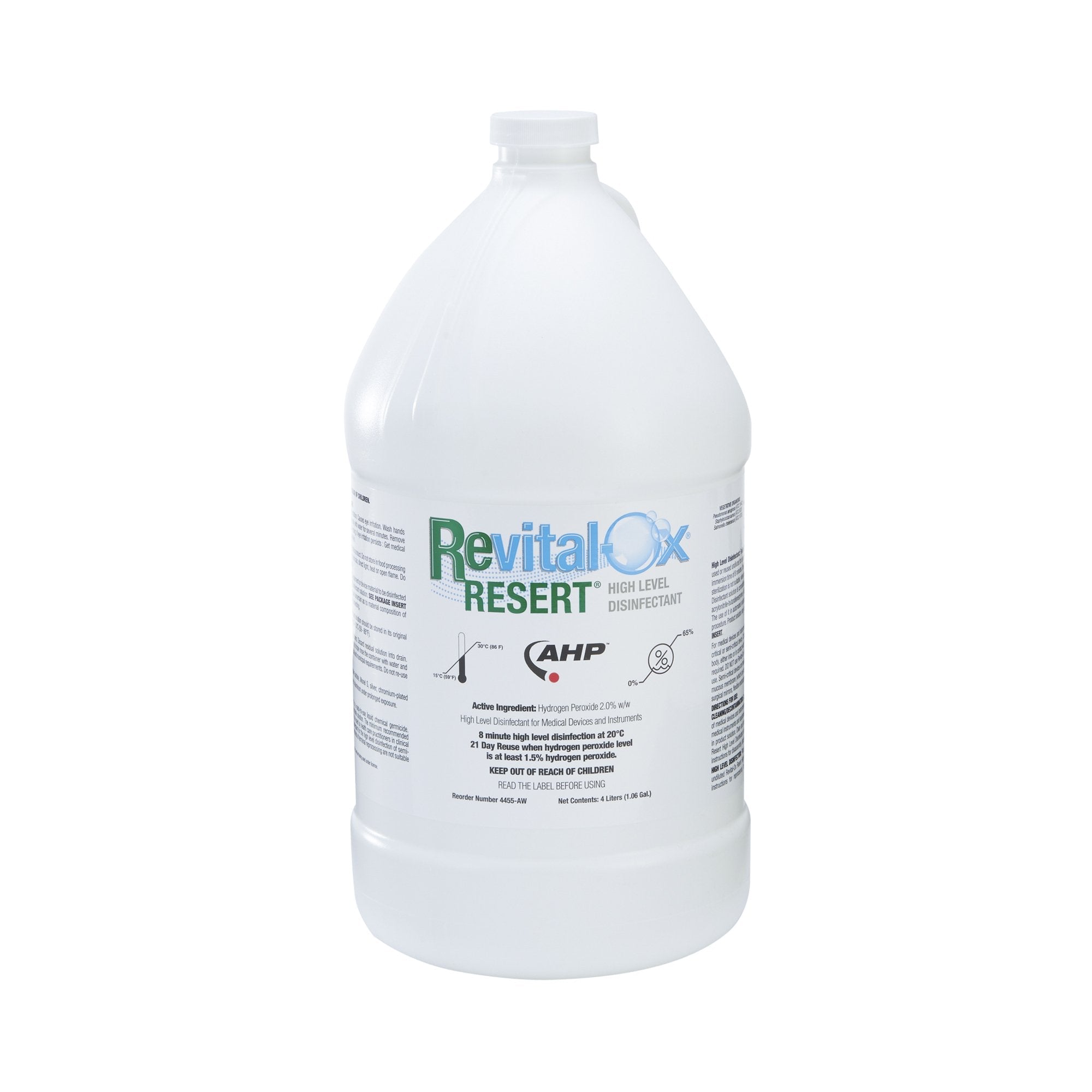 Steris Revital-Ox RESERT Hydrogen Peroxide High Level Disinfectant (4/CS)