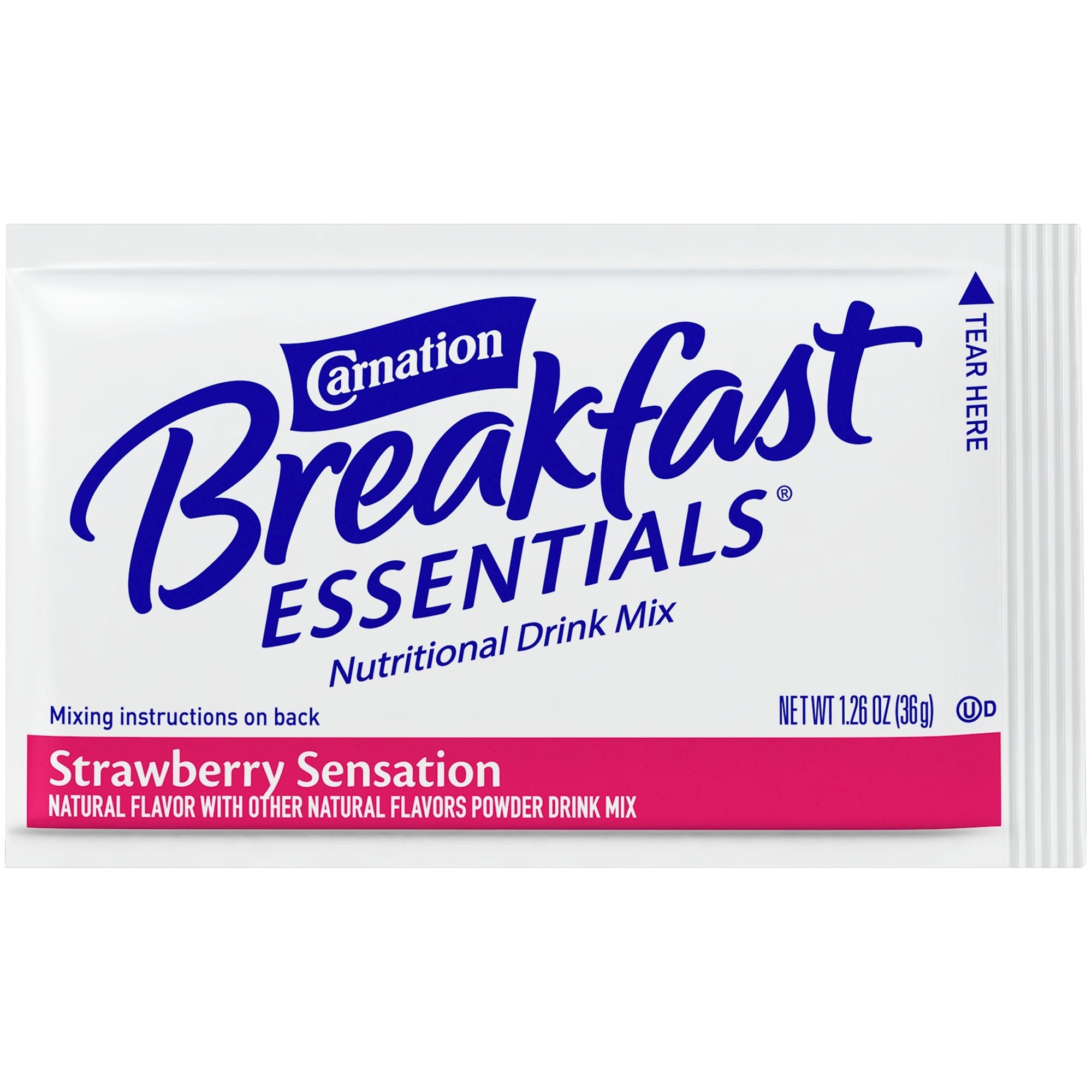 Nestle Healthcare Nutrition Carnation Breakfast Essentials Strawberry Nutritional Drink (60/CS)