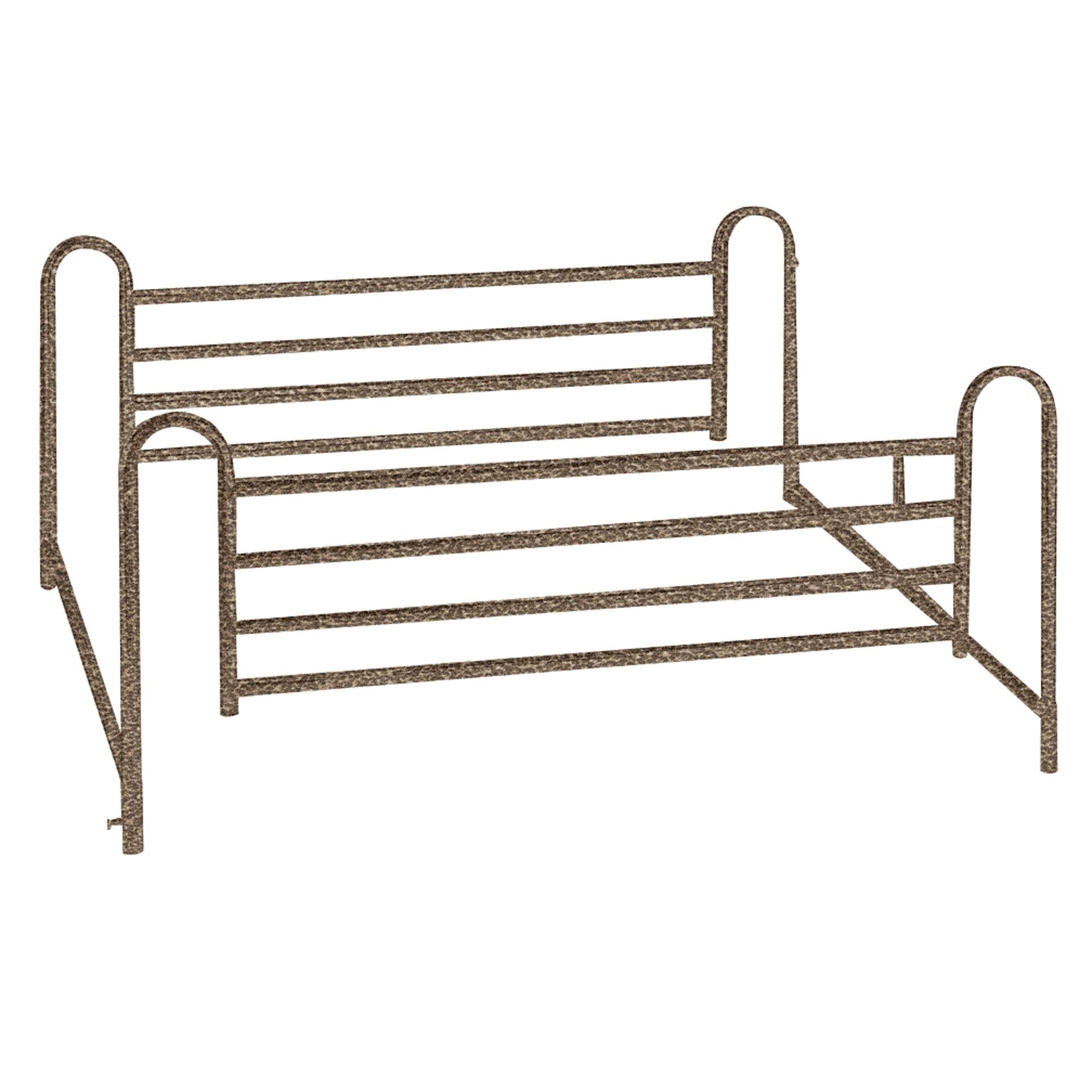 drive Standard Telescoping Full-Length Side Rail (Set)