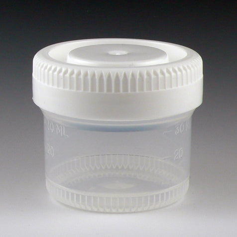 CONTAINER TITE-RITE 40ML PPWHT 600/CS