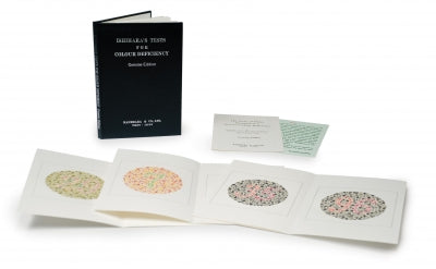 Graham-Field Ishihara Test Chart Books, For Color Deficiency