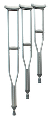Graham-Field Crutches Alum Adult Latex Free Lumex (50 Cases Maximum)