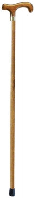 Graham-Field Lumex Standard Wood Cane, Derby Style, Walnut Finish Imperial (Bariatric) 1" x 42"