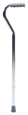 Graham-Field Lumex Aluminum Adjustable Offset Cane, Standard Grip, Standard Length (31"-39")