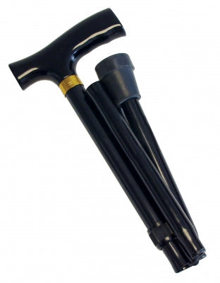 Graham-Field Cane Folding, Standard Grip, Black Lumex