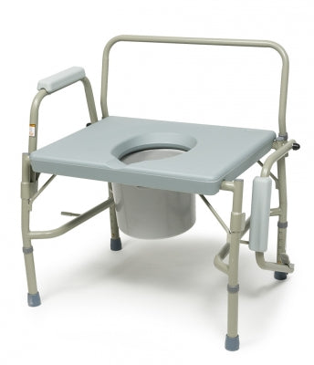 Graham-Field Lumex Imperial Collection 3-In-1 Steel Drop Arm Commode, 600 Lb. Weight Capacity