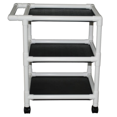 Graham-Field Utility Cart Pvc Small 3 Shelf Lumex
