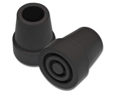 Graham-Field Lumex Aluminum Cane Replacement Tips Black 3/4"