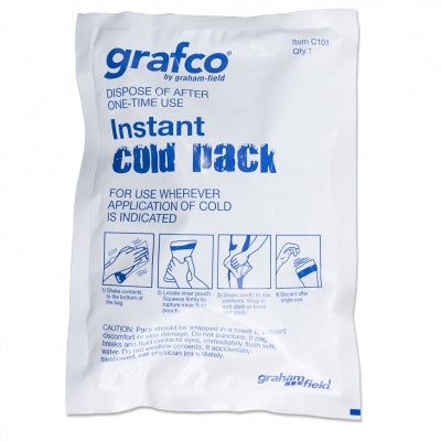 Graham-Field Disposable Instant Cold Pack 6" X 8.5" 24/Cs 24/Case
