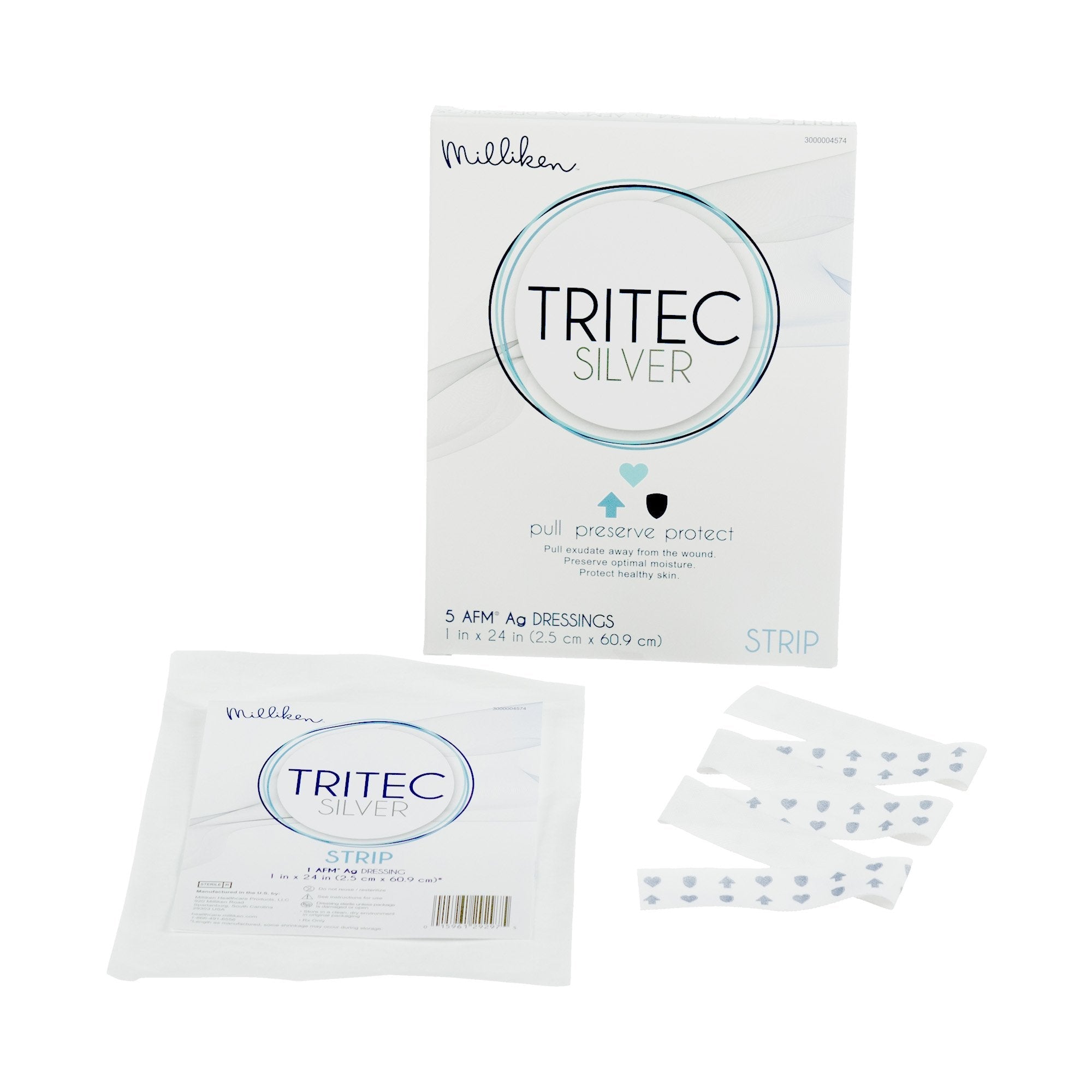 Silver Dressing Tritec Silver 1 X 24 Inch Roll Sterile