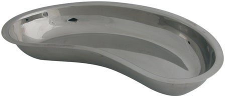 BR Surgical Emesis Basin, (kidney bowl), stainless steel, 10" x 4½" x 2?", 26 oz