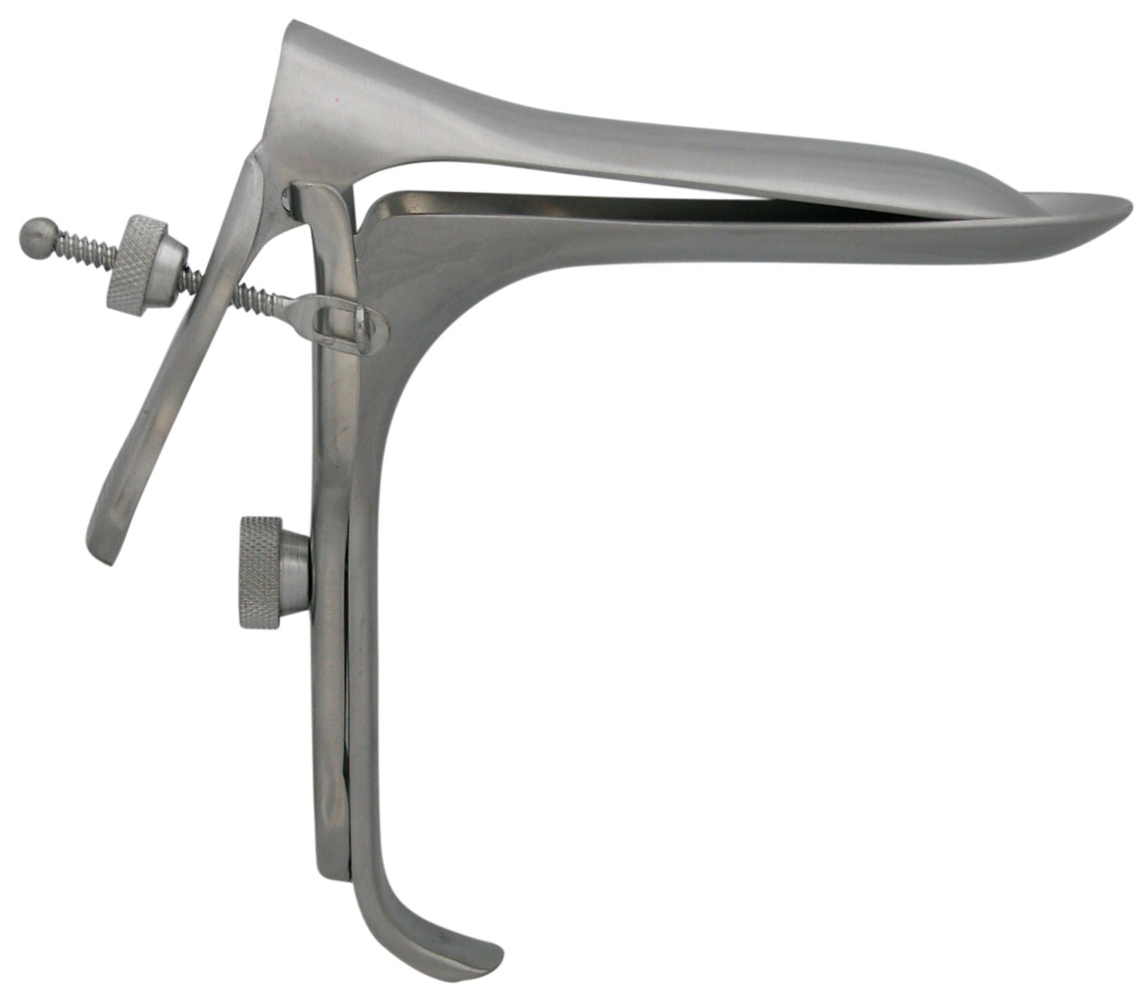 Vaginal Speculum BR Surgical Graves NonSterile Surgical Grade German Stainless Steel 2X-Large Right Side Open Reusable Without Light Source Capability