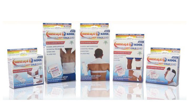 Nortech Lab Corp Hot / Cold Pack Therma-Kool Finger 4 X 10-1/2 Inch Polyethylene Laminate / Gel Reusable (50/CS)