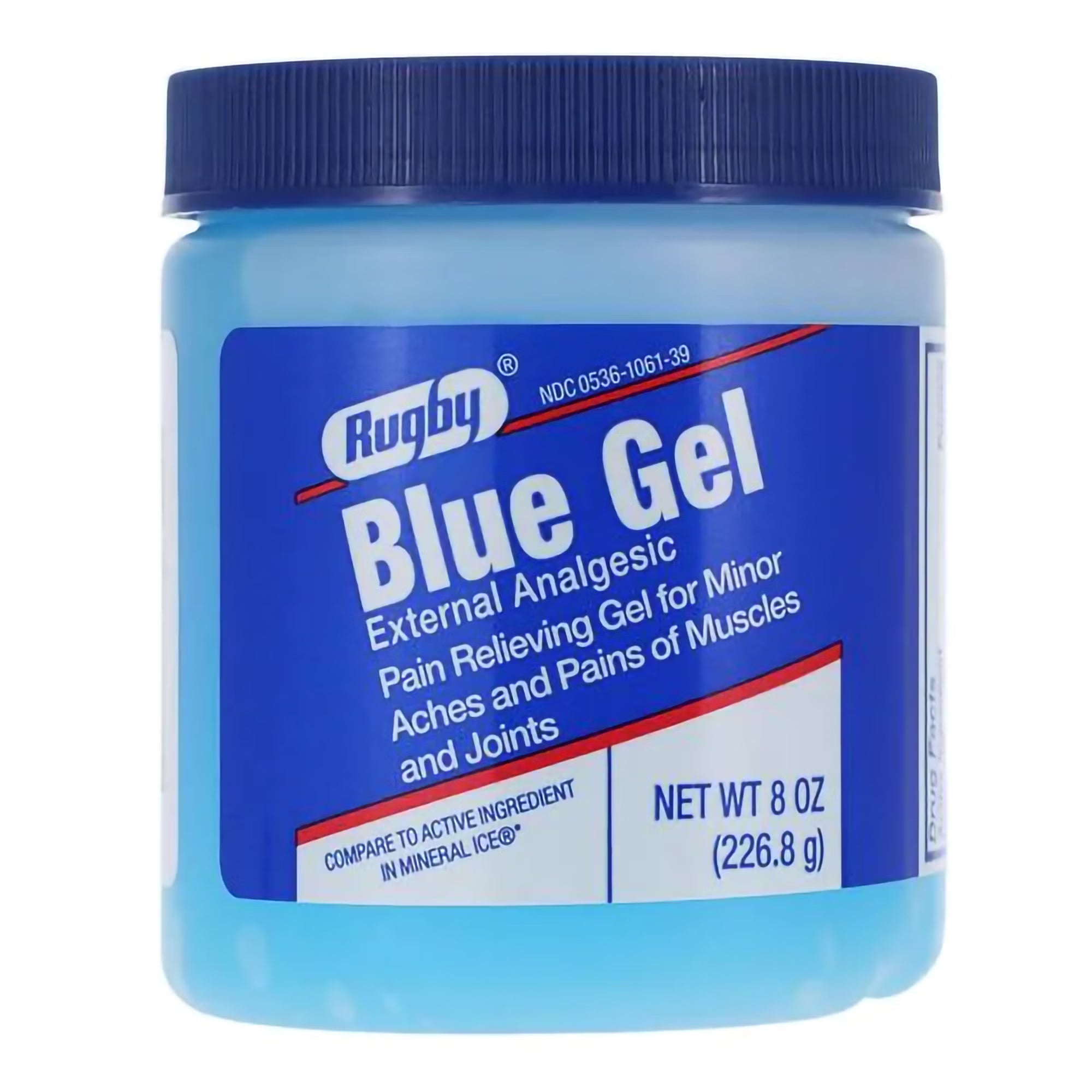Rugby Menthol Topical Pain Relief, 8-ounce Jar (Each)