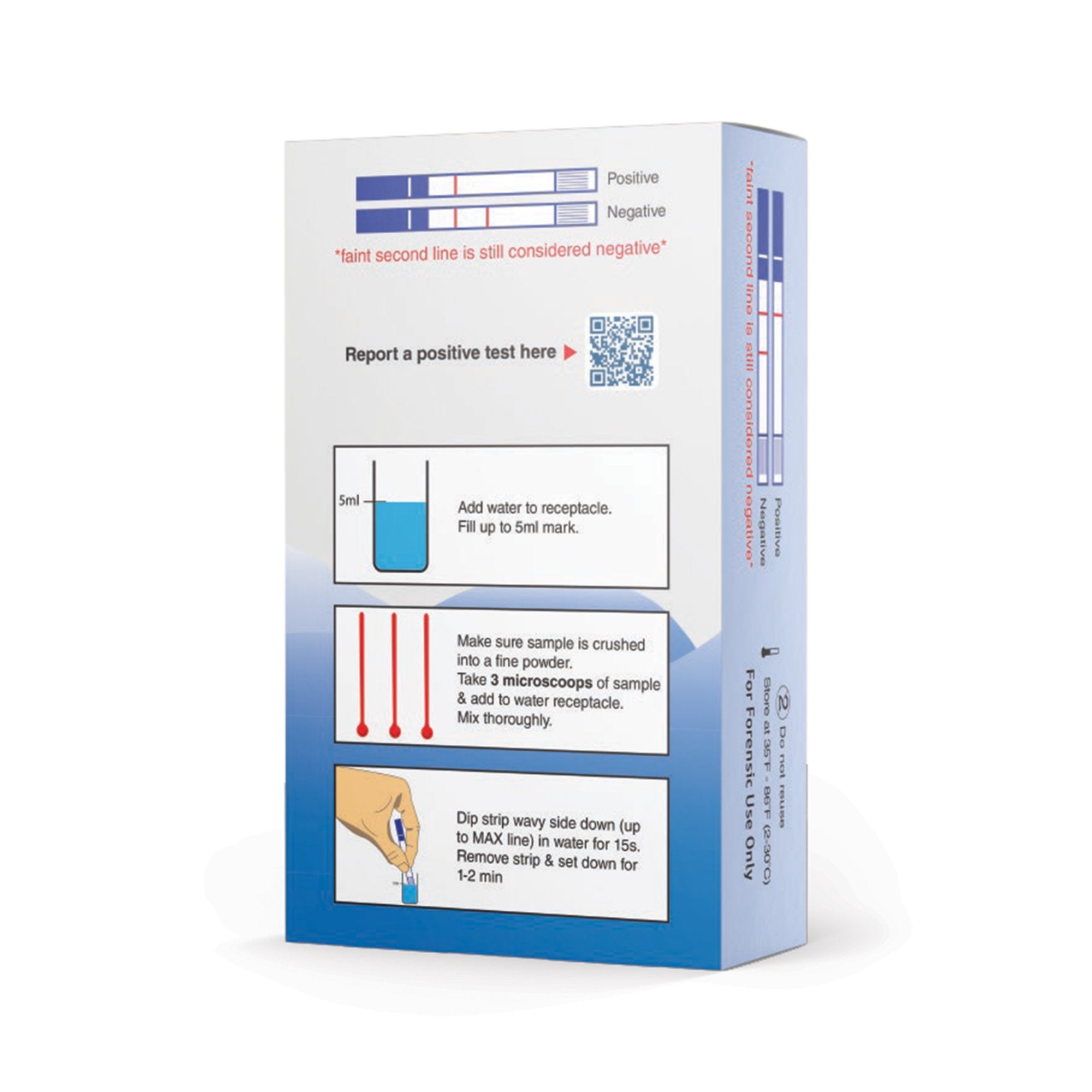 WiseBatch Drug Identification Test Kit HarmReduction Fentanyl 5 Tests (5/BX)